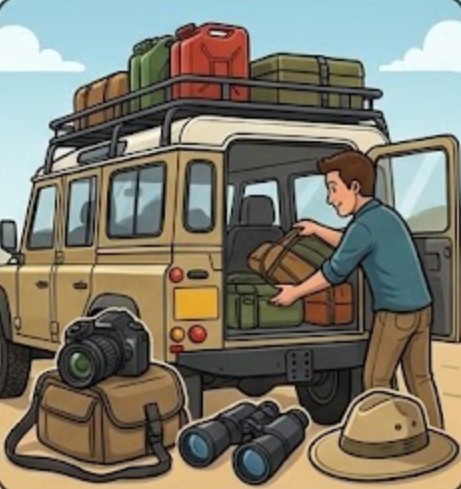 Packing the 4x4